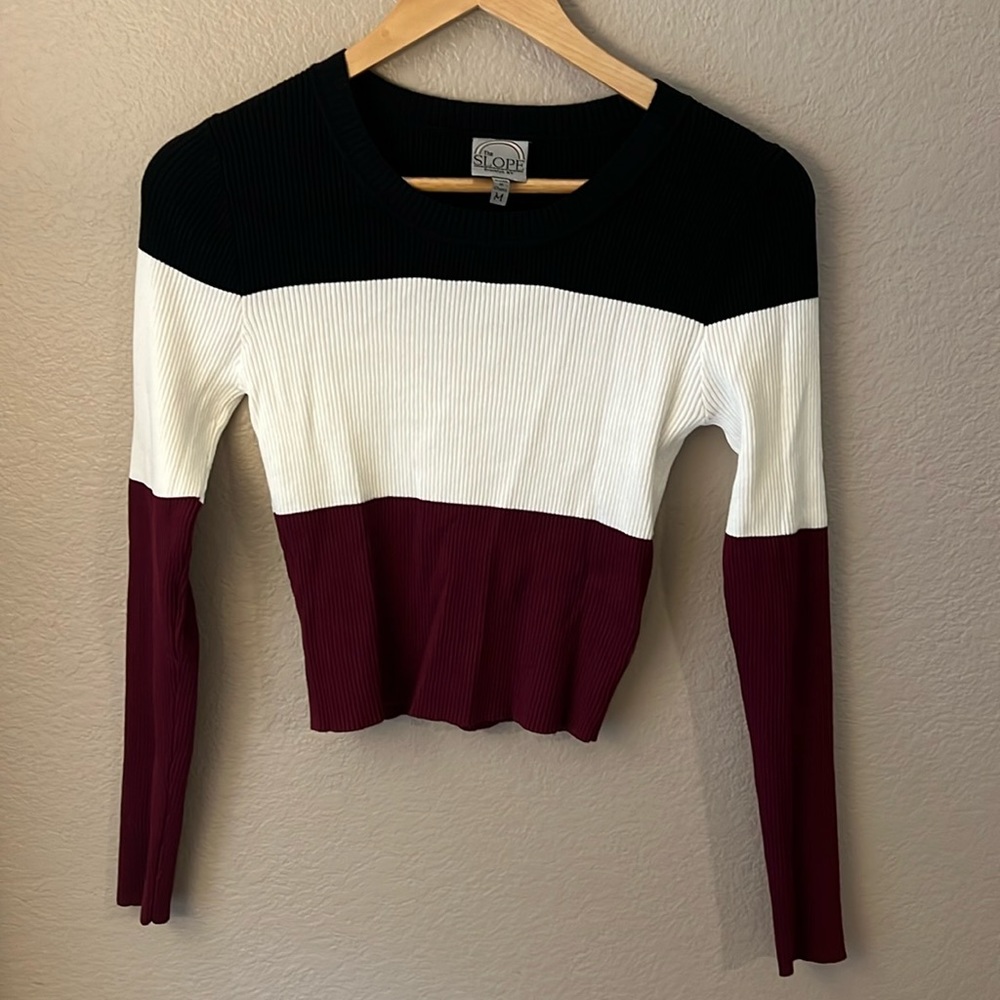 Cropped Lightweight Sweater